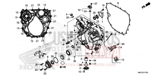 CARTER ARRIERE GL1800BK de 2019